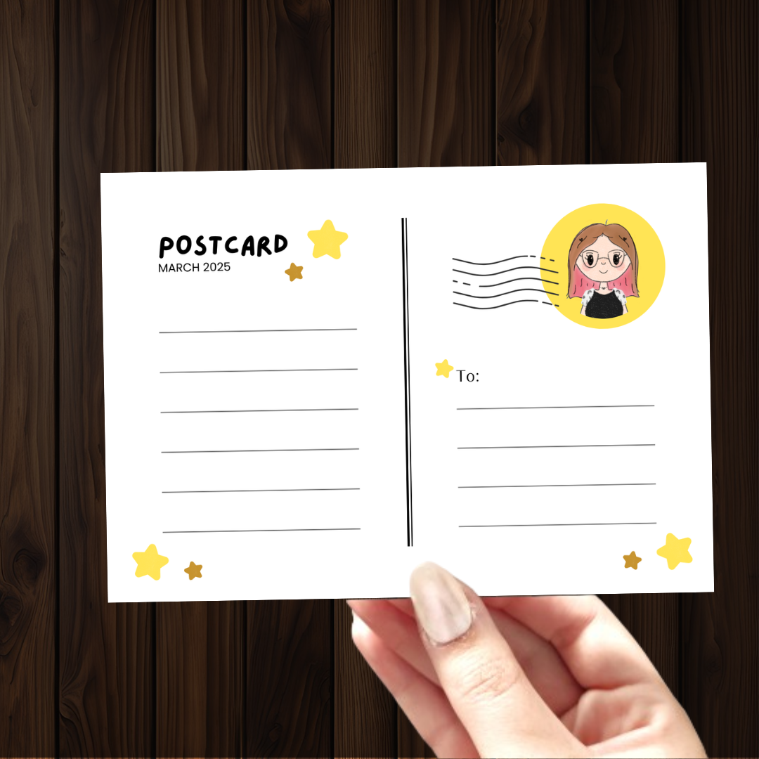 Sunflower Inspirational Quote Post Card