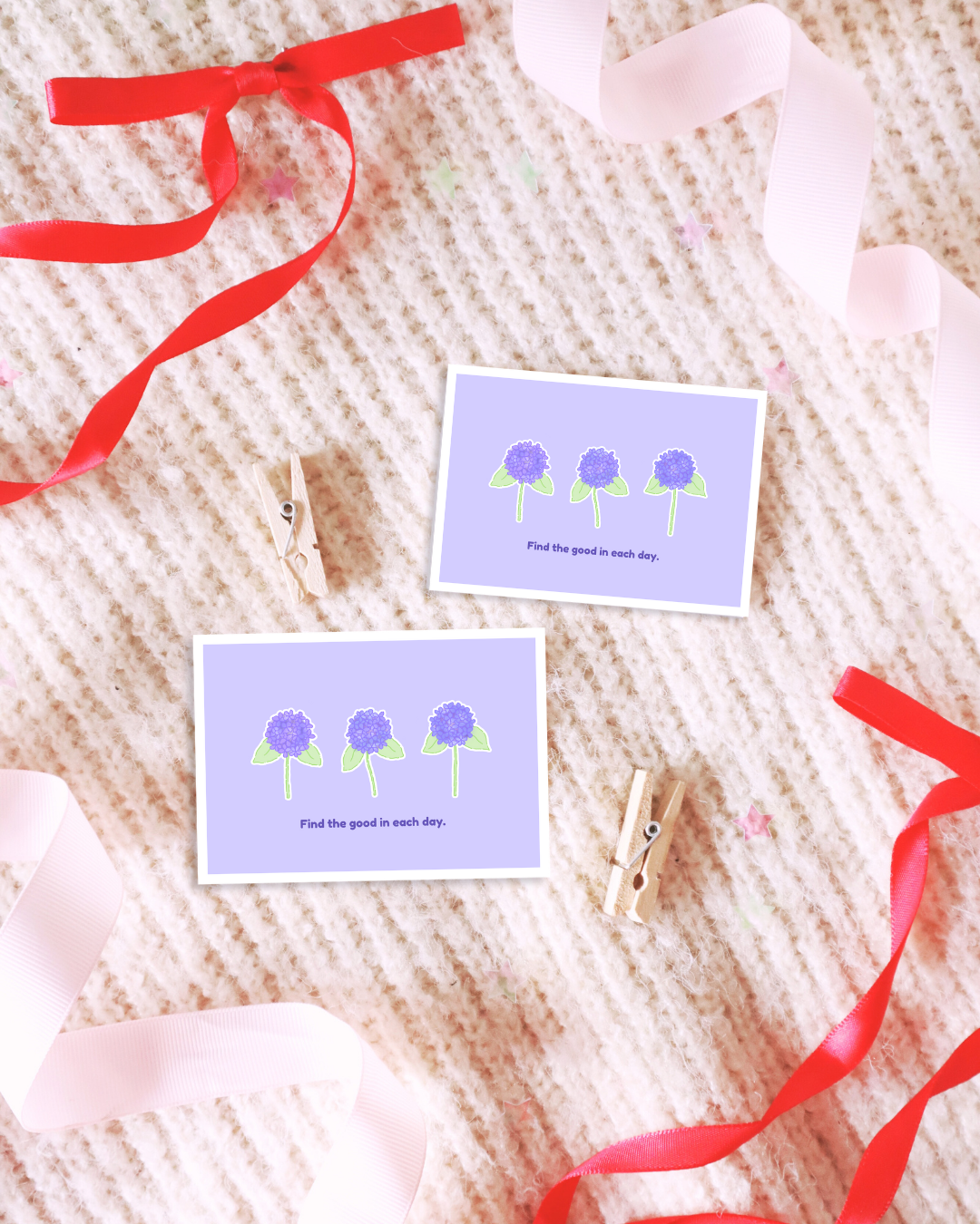 Cute Floral Inspirational Quote Stickers
