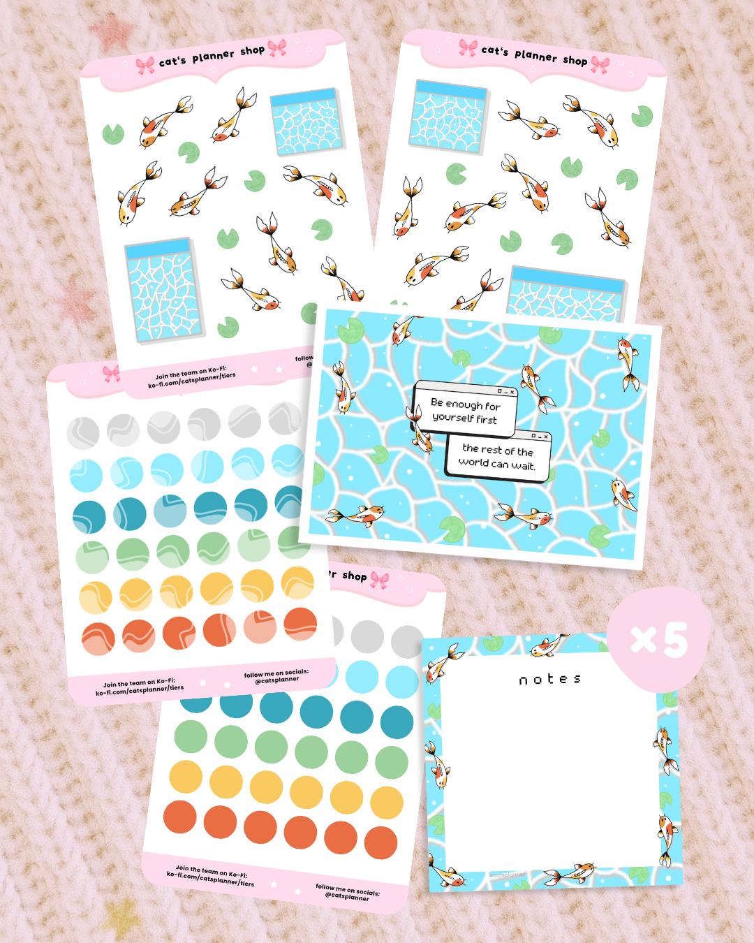 Koi Fish Collection Bundle