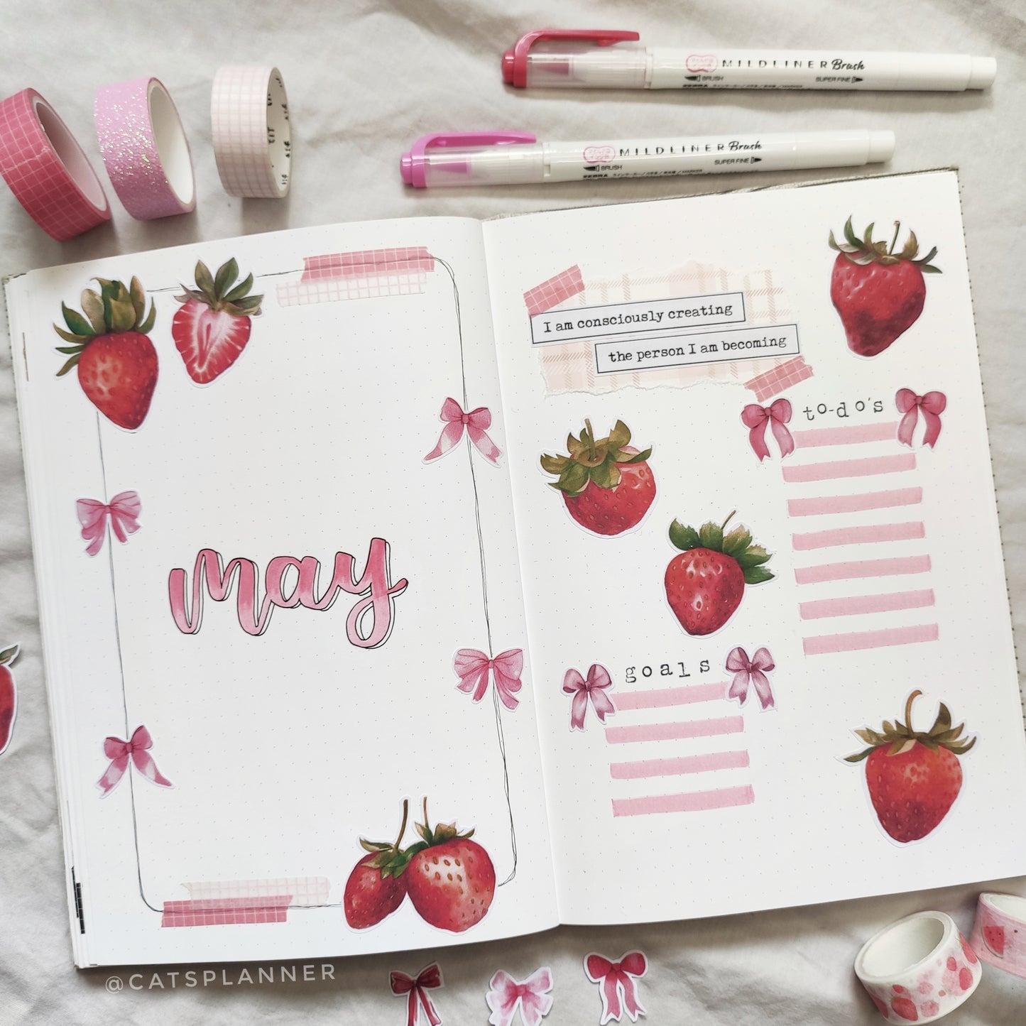 Berry Coquette Stationery Grab Bag 🍓🎀 - April Bag