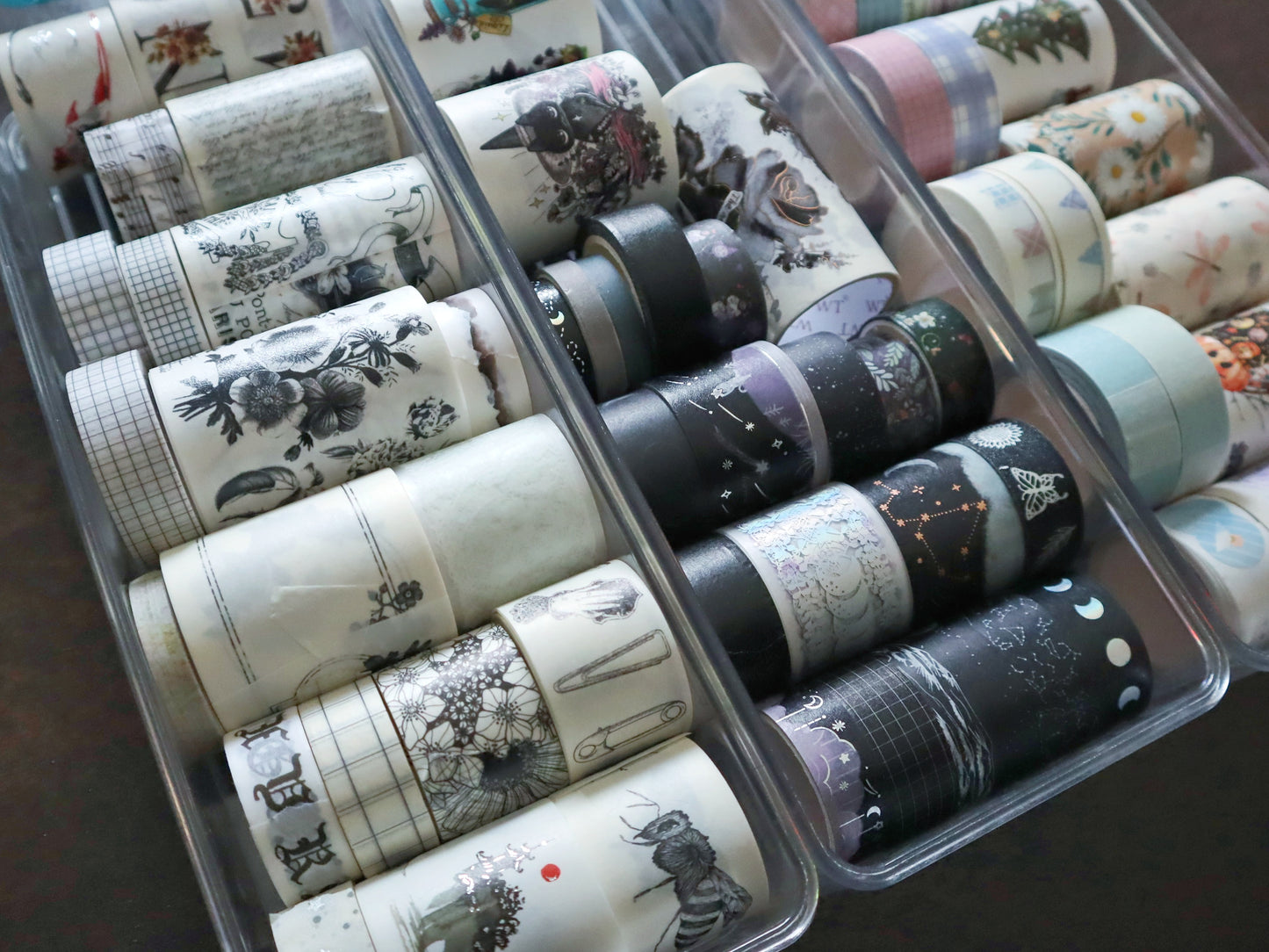 Custom Washi Tape Sample Grab Bag – Pick Your Washis, Kawaii & Aesthetic Washi Tape Samples for Journaling and Crafting