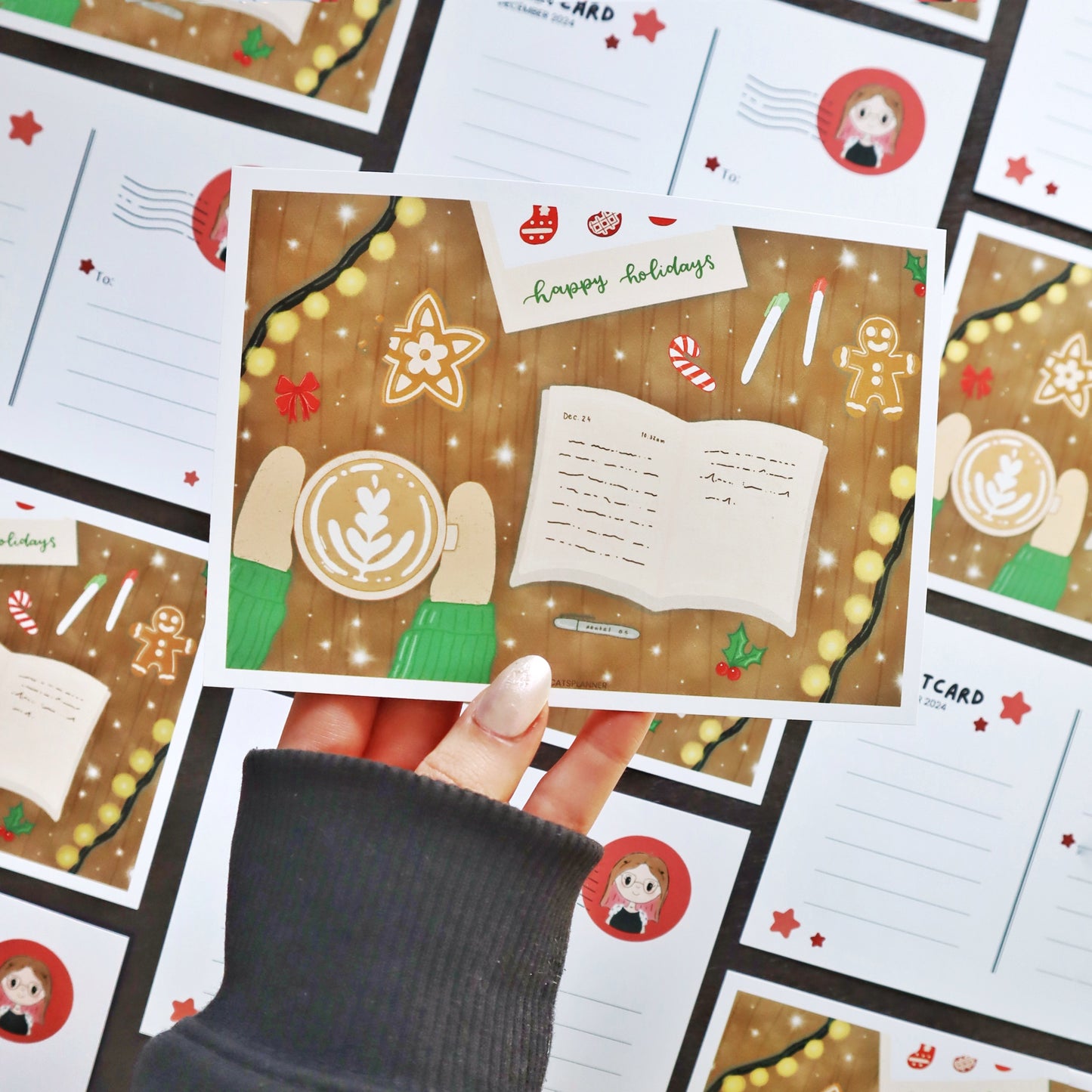 Christmas Spirit Post Card