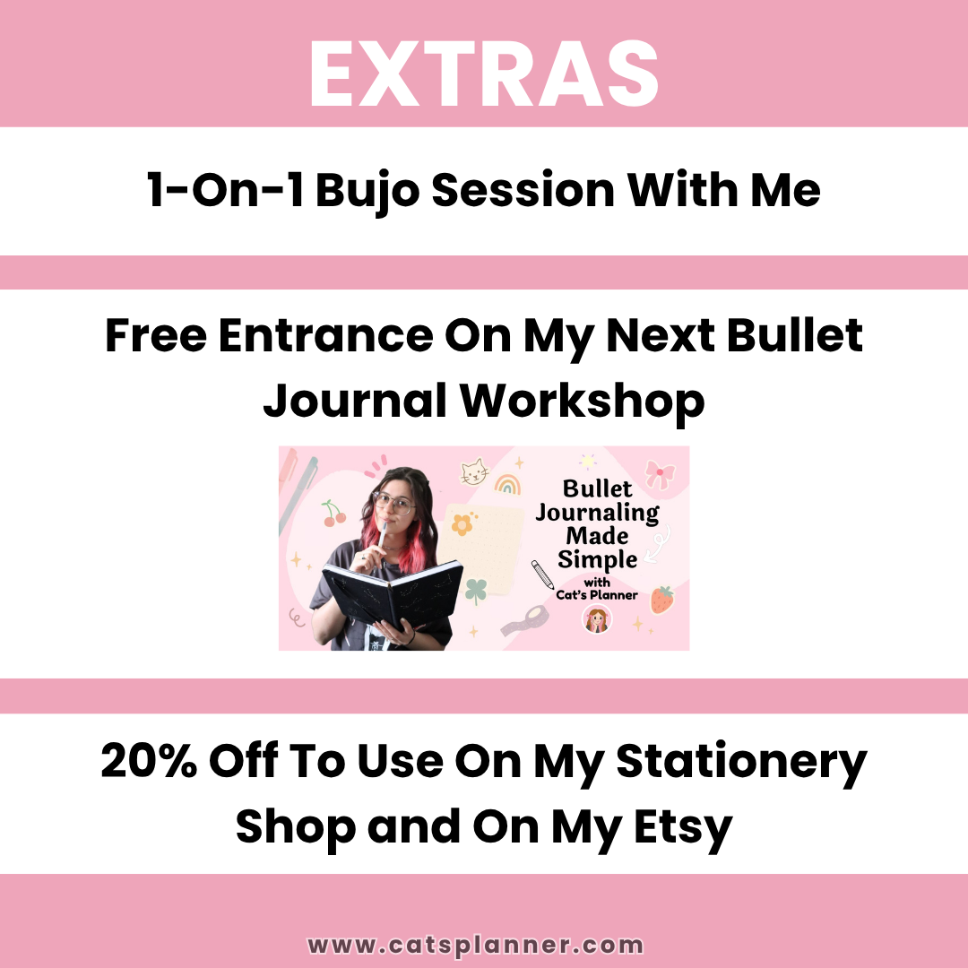 Bullet Journal Workbook - How To Bujo, Bullet Journal Bundle Printable Pages, Undated Digital Bullet Journal, Page Ideas, Printable Stickers