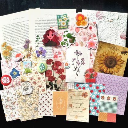 Floral Junk Journal Set