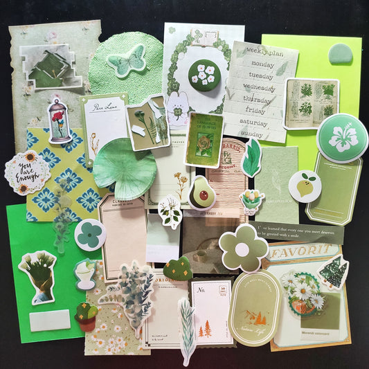 Green Scrapbooking Pack