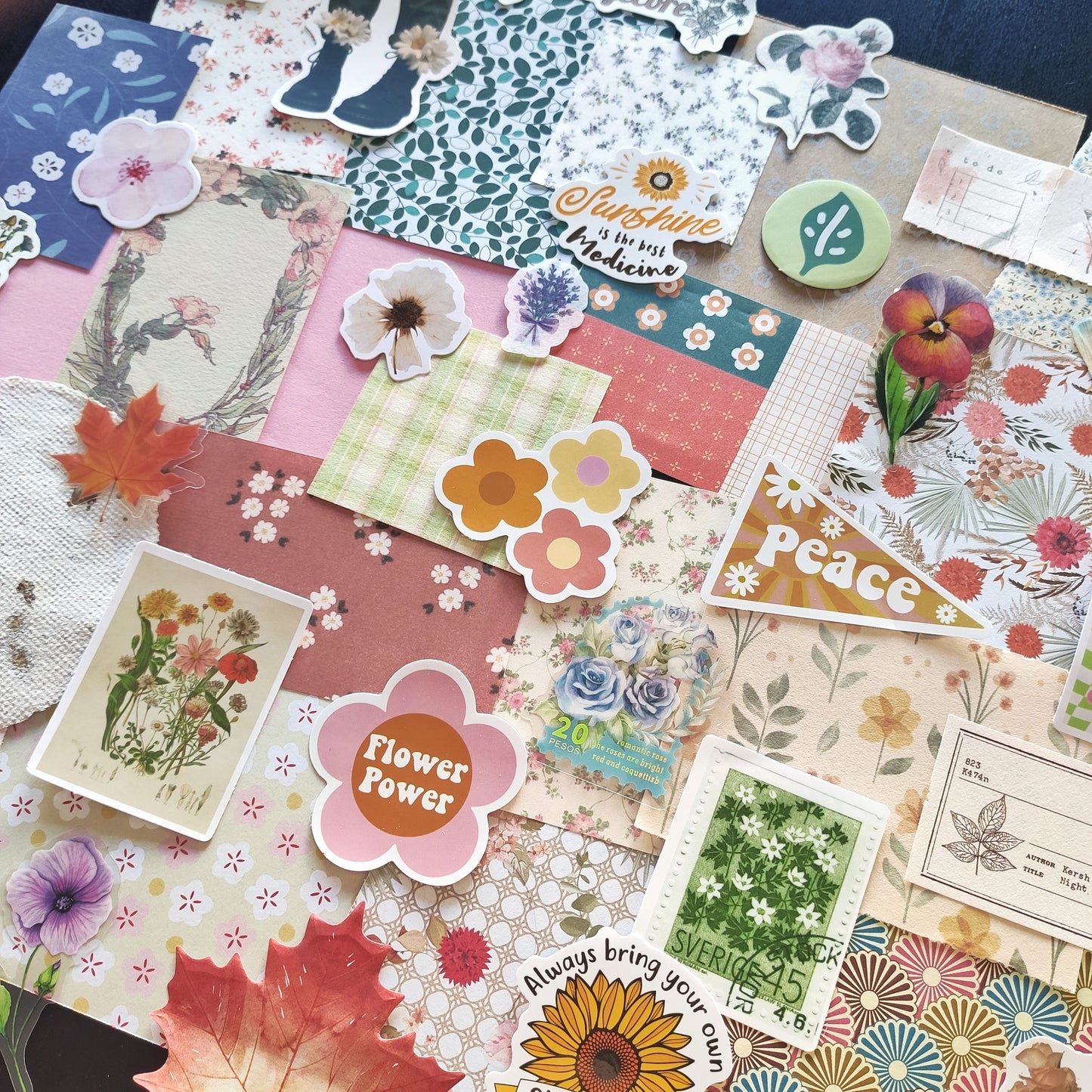 Floral Scrapbooking Pack