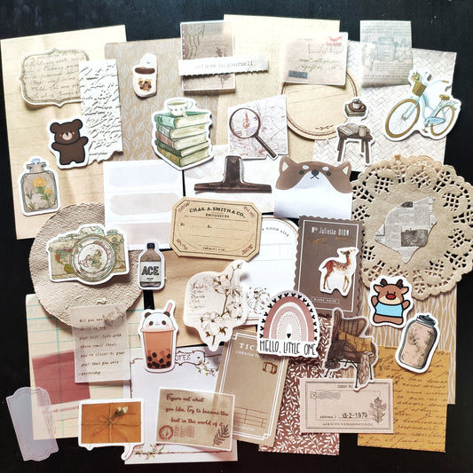 Vintage Scrapbooking Pack