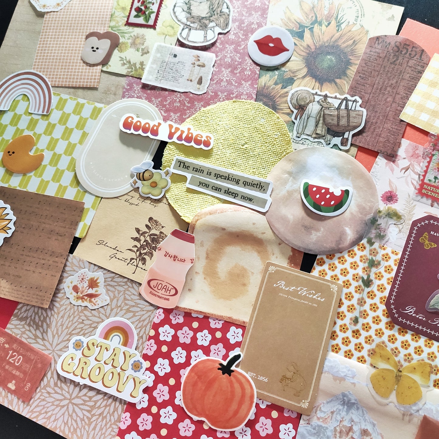 Warm Tones Scrapbooking Pack