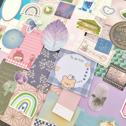 Cool Tones Scrapbooking Pack