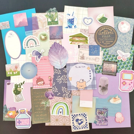 Cool Tones Scrapbooking Pack