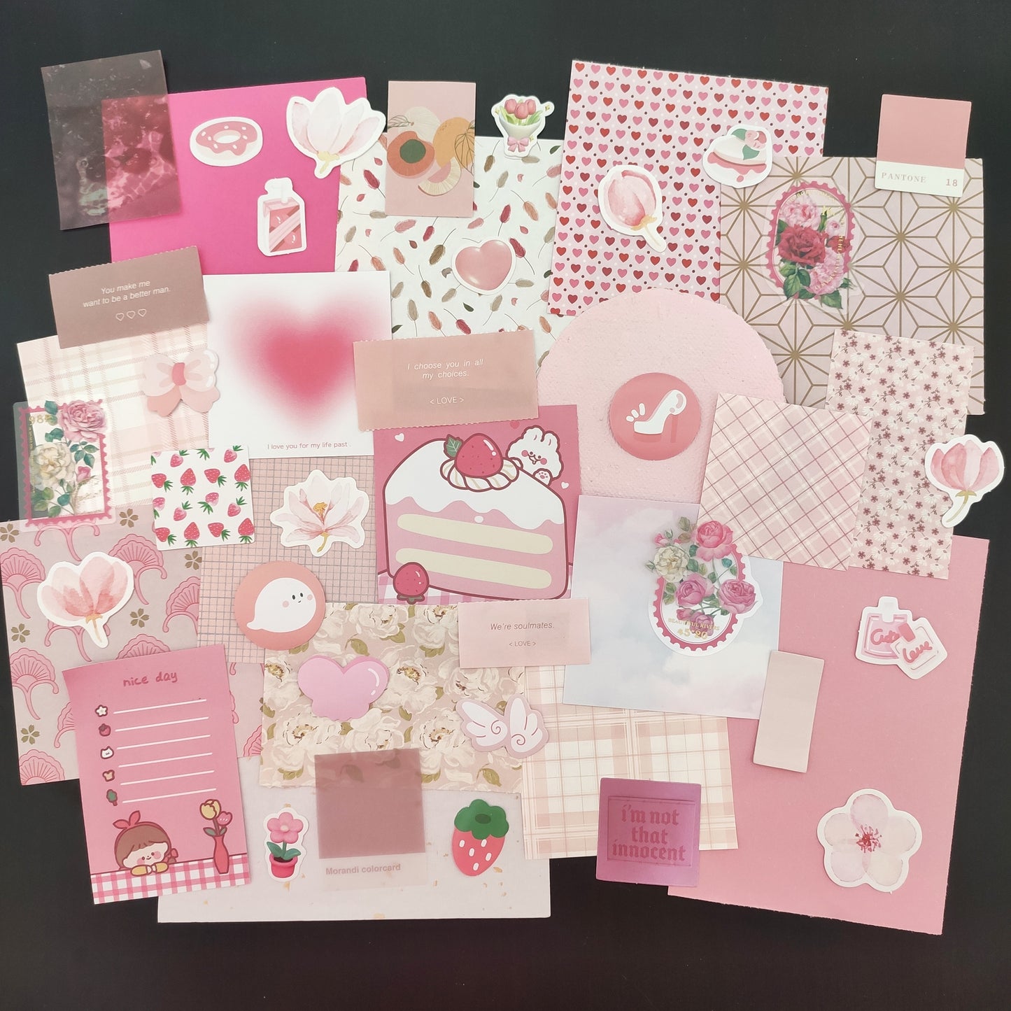 Pink Scrapbooking Pack