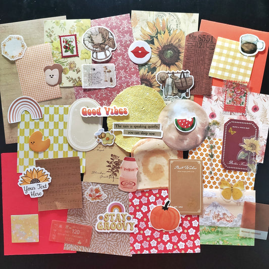 Warm Tones Scrapbooking Pack