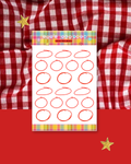 Red Circles for Journaling