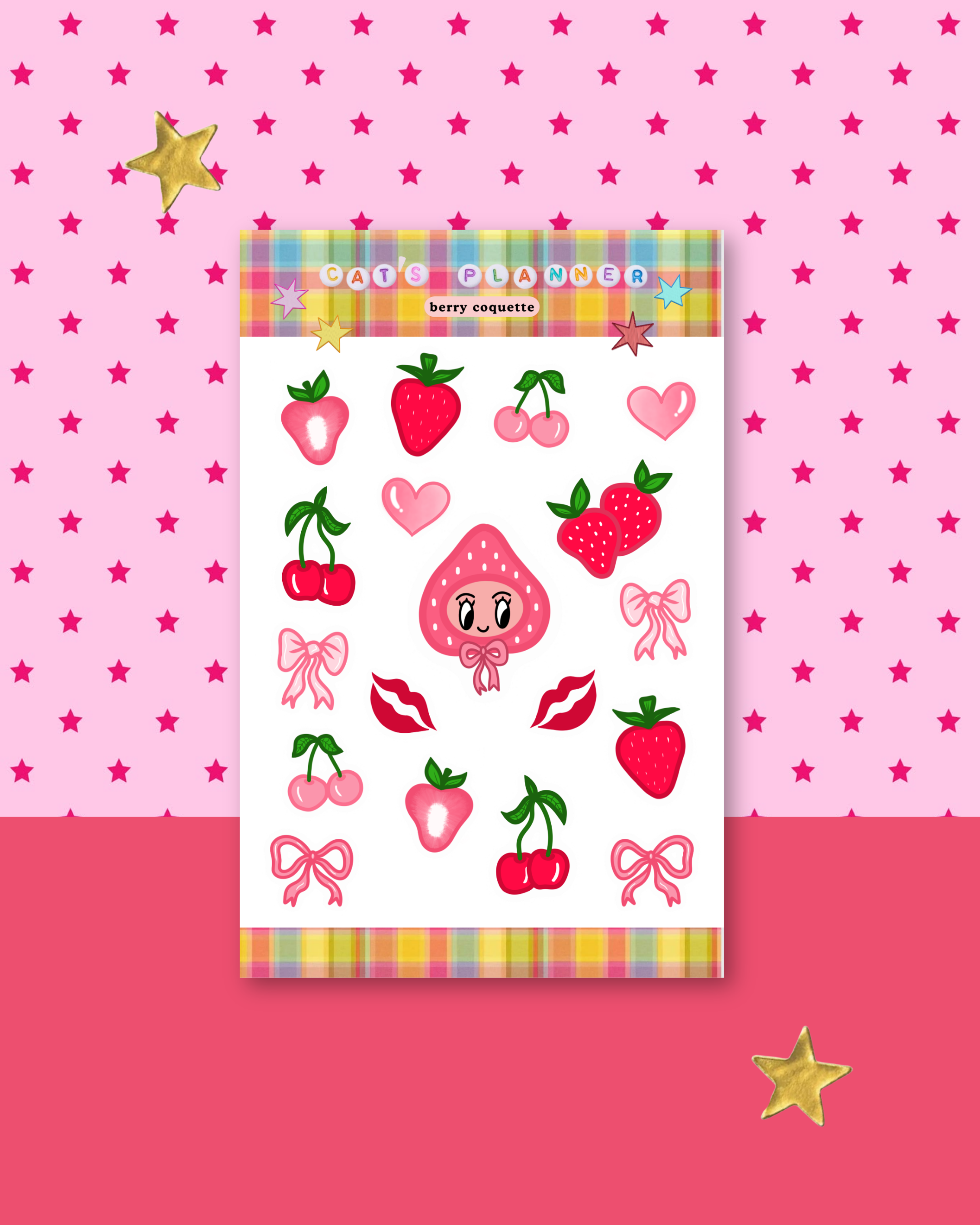 Berry Coquette Sticker Sheets