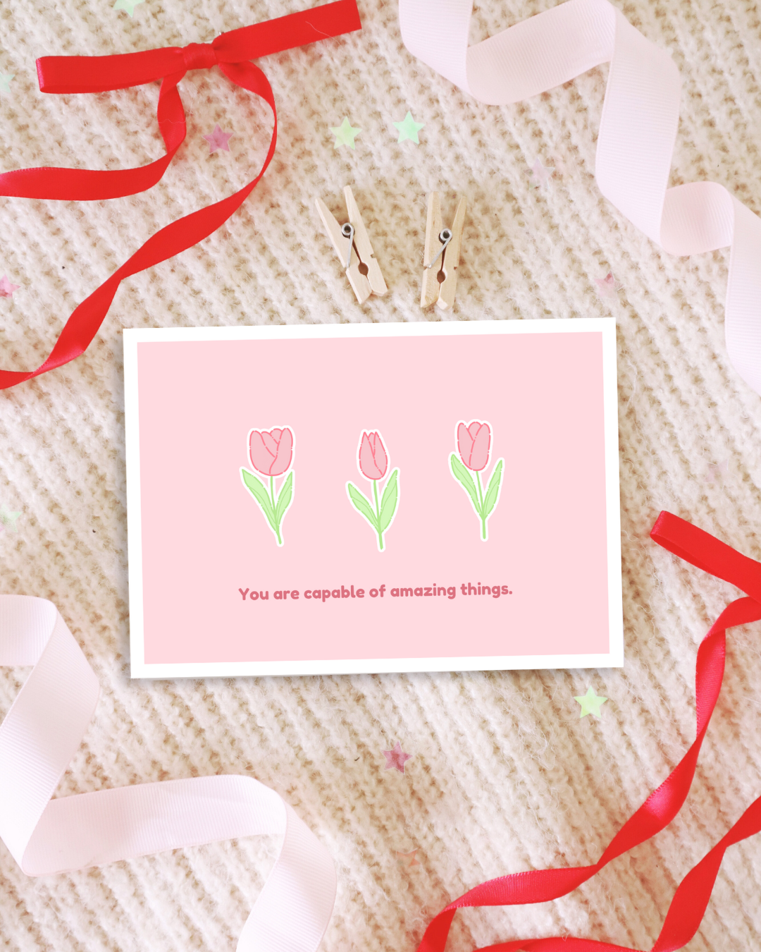 Inspirational Quote Post Card