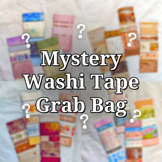 Mystery Washi Tape Sample Grab Bag