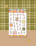 Cute Bunny Sticker Sheets