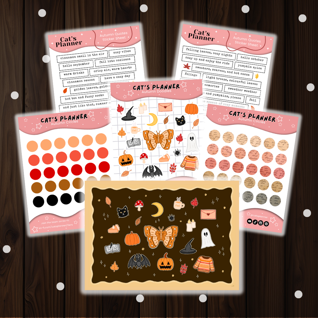 Autumn Doodles Bundle