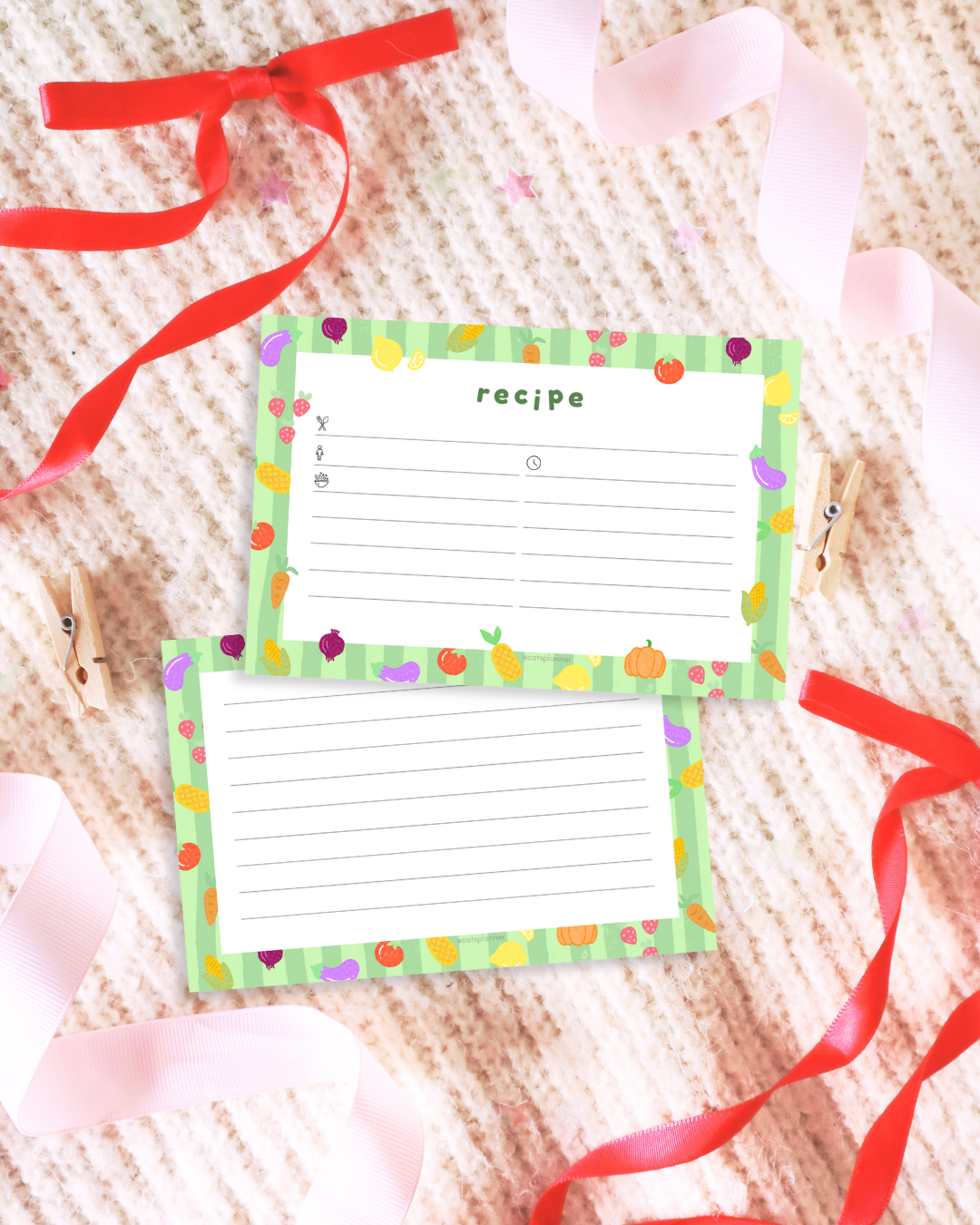 Recipe Card - Emotional Vegetable Garden