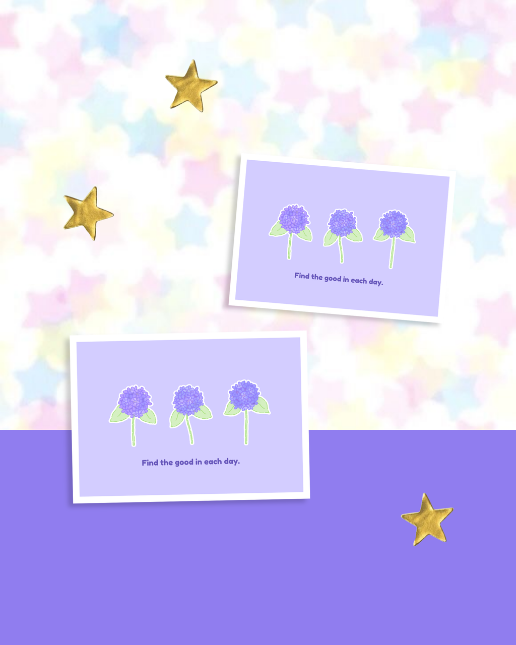 Cute Floral Inspirational Quote Stickers