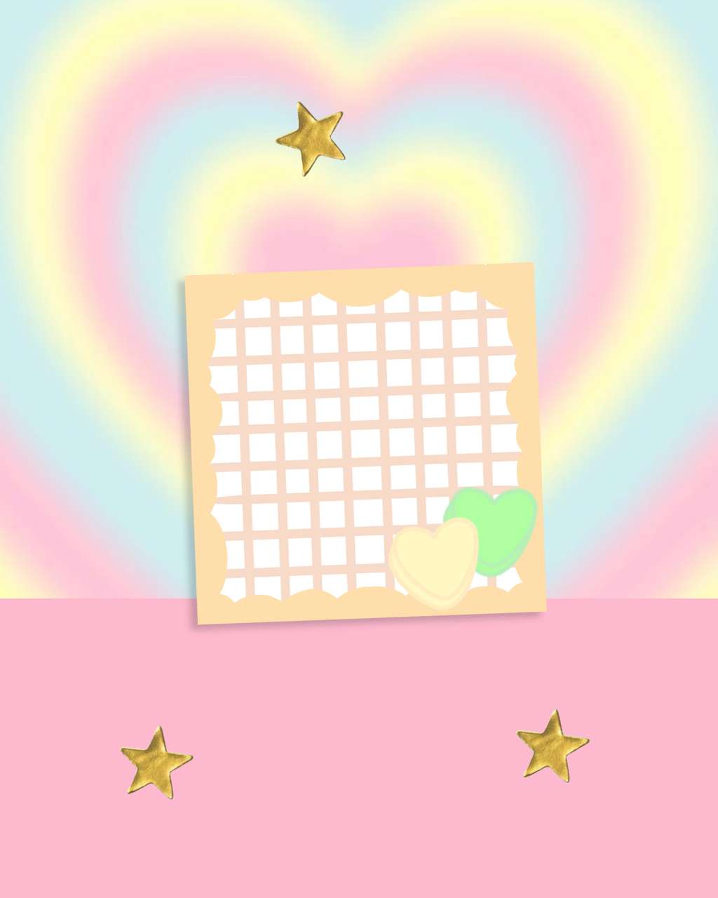 Candy Heart Memo Pads