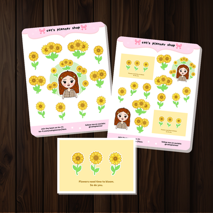 Women Sticker Sheets - Physical