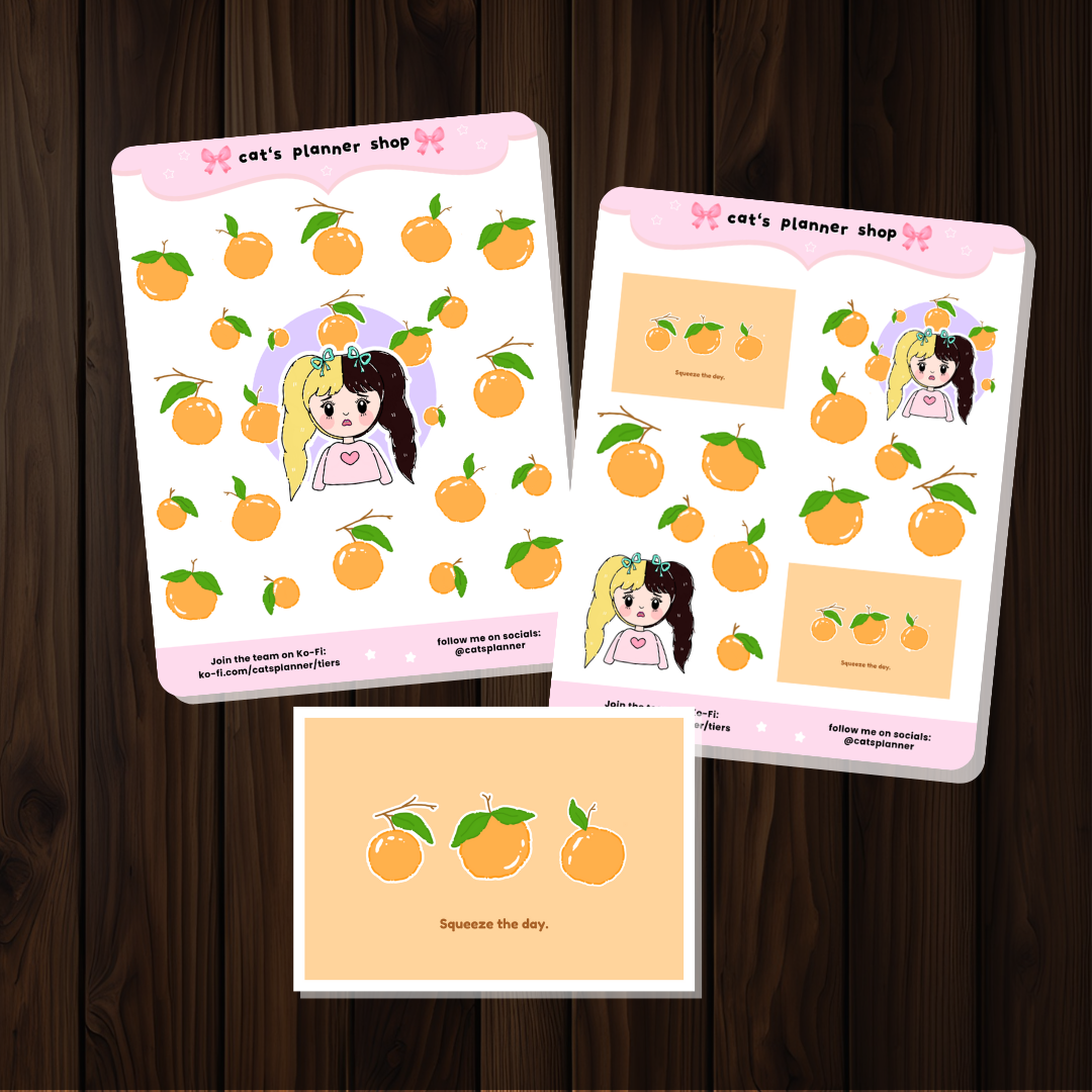 Women Sticker Sheets - Physical