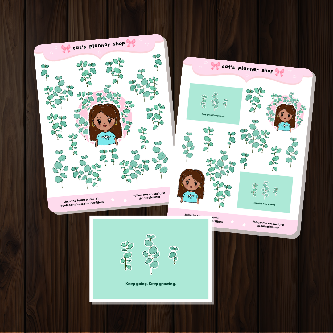 Women Sticker Sheets - Physical