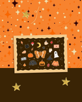 Autumn Doodles Post Card