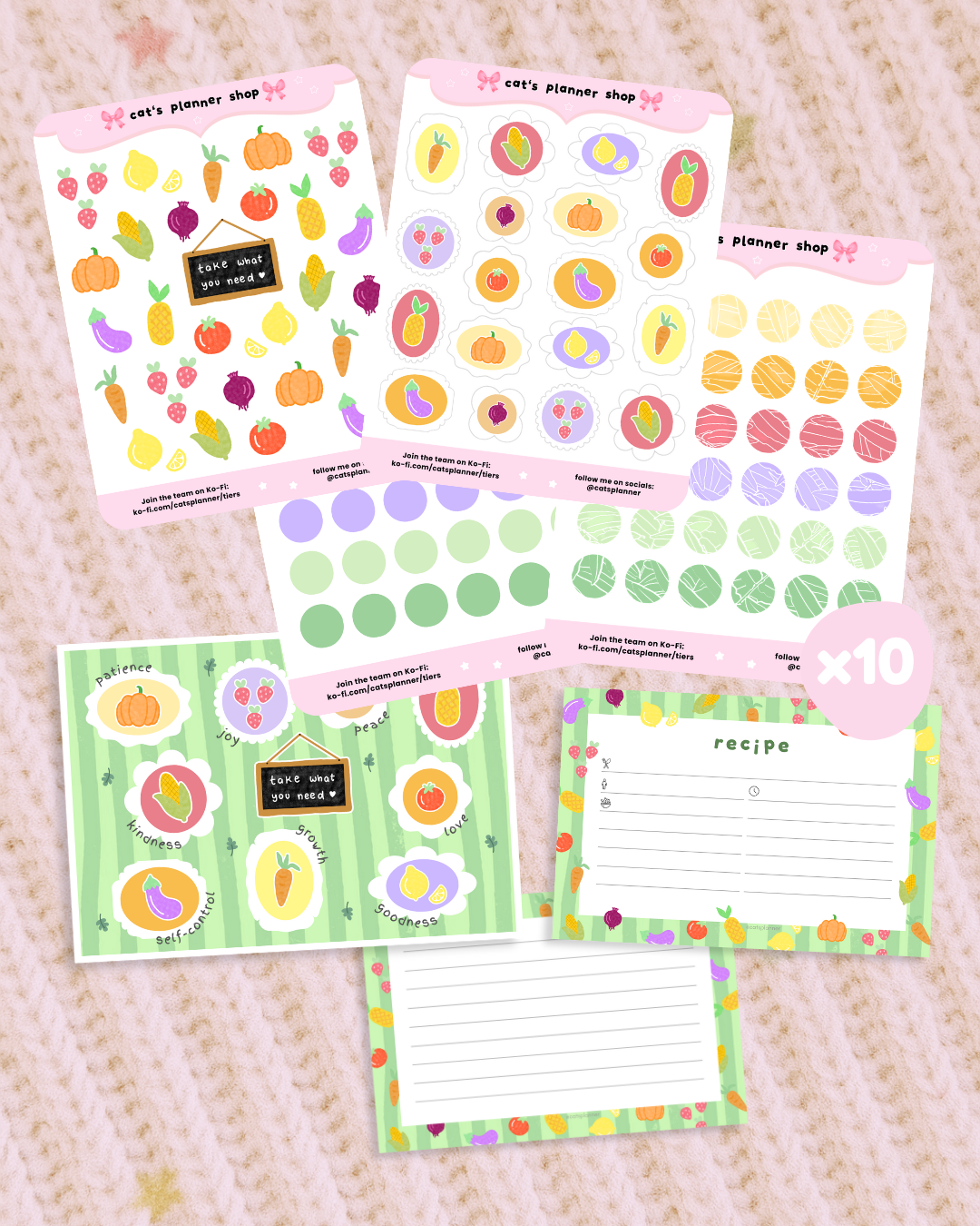 Emotional Vegetables Collection Bundle