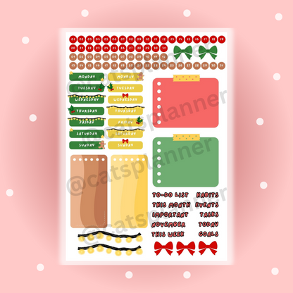 Christmas Spirit Journaling Kit (Printable)