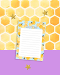 Bees & Honeycombs Notepad