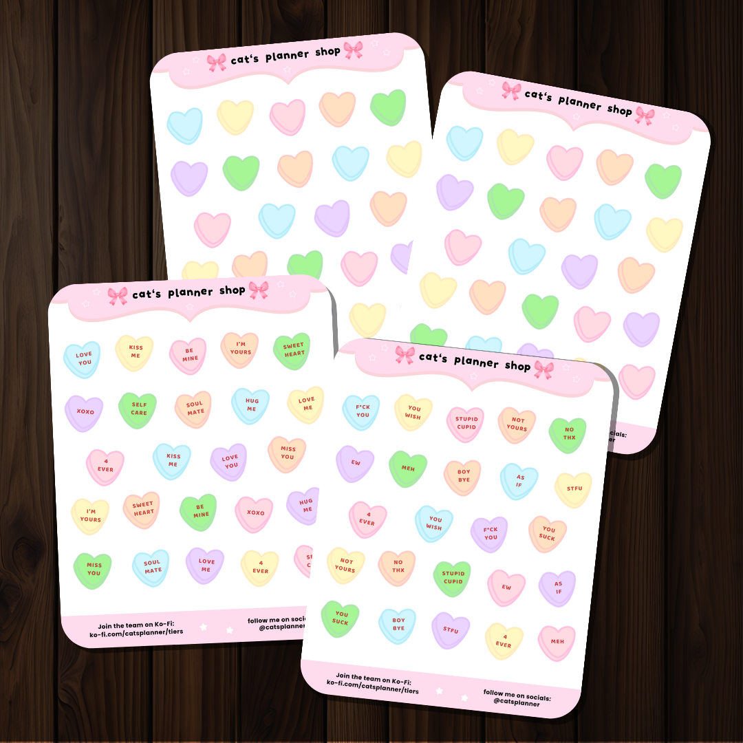 Candy Hearts Collection Bundle