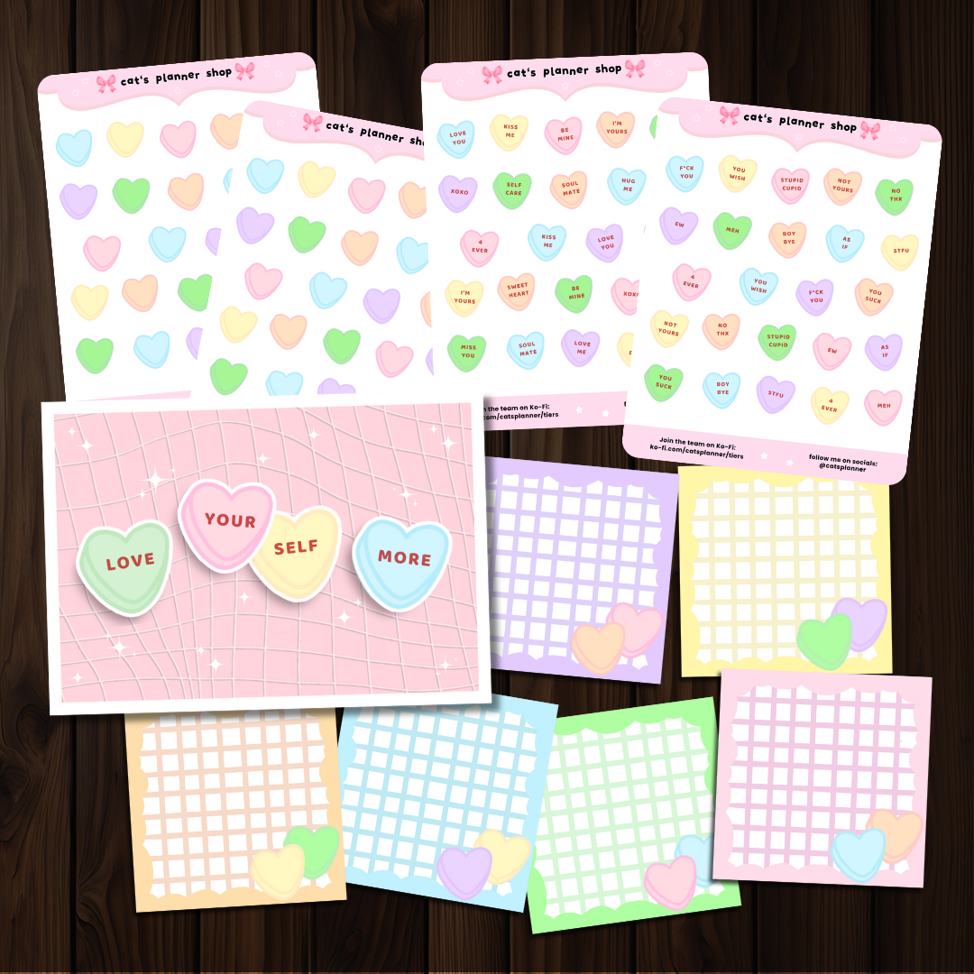 Candy Hearts Collection Bundle