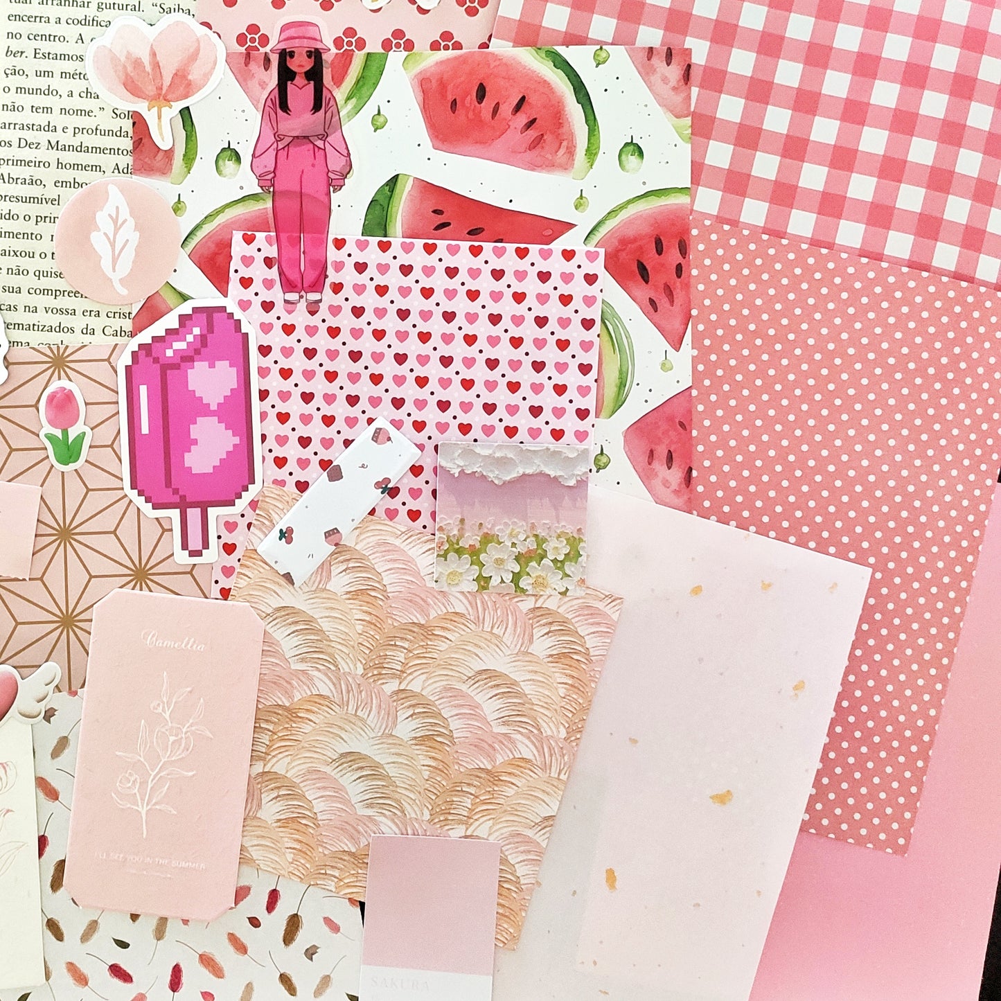 Pink Junk Journal Set