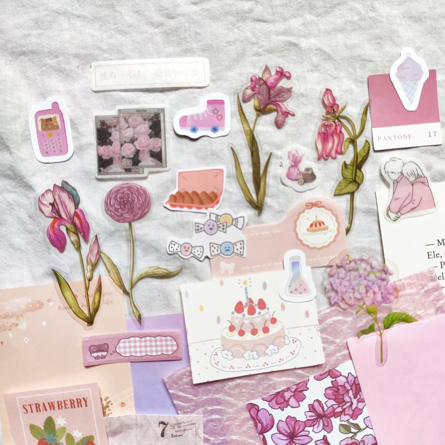 Pink Stationery Grab Bag