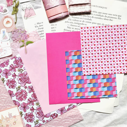 Pink Stationery Grab Bag