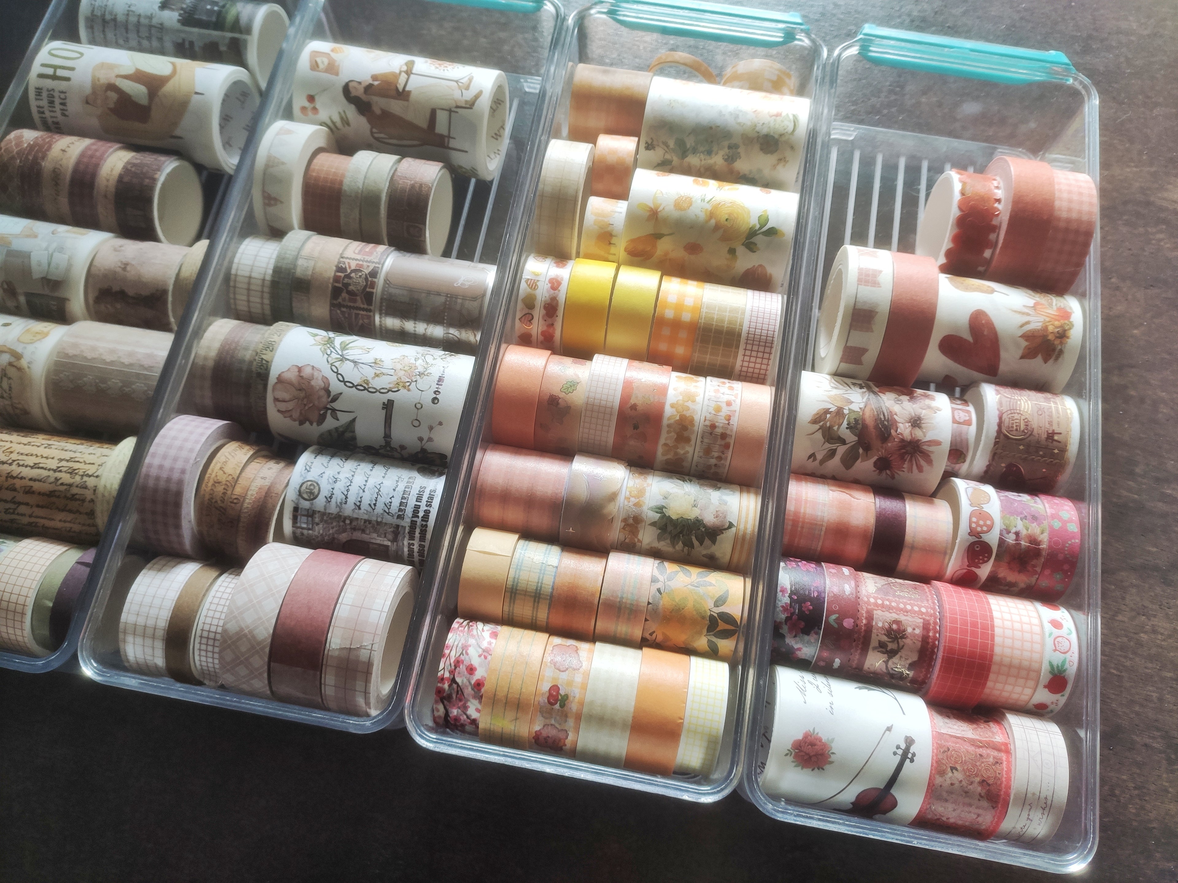 Custom Washi Tape Sample Grab Bag – Pick Your Washis, Kawaii & Aesthetic Washi Tape Samples for Journaling and Crafting