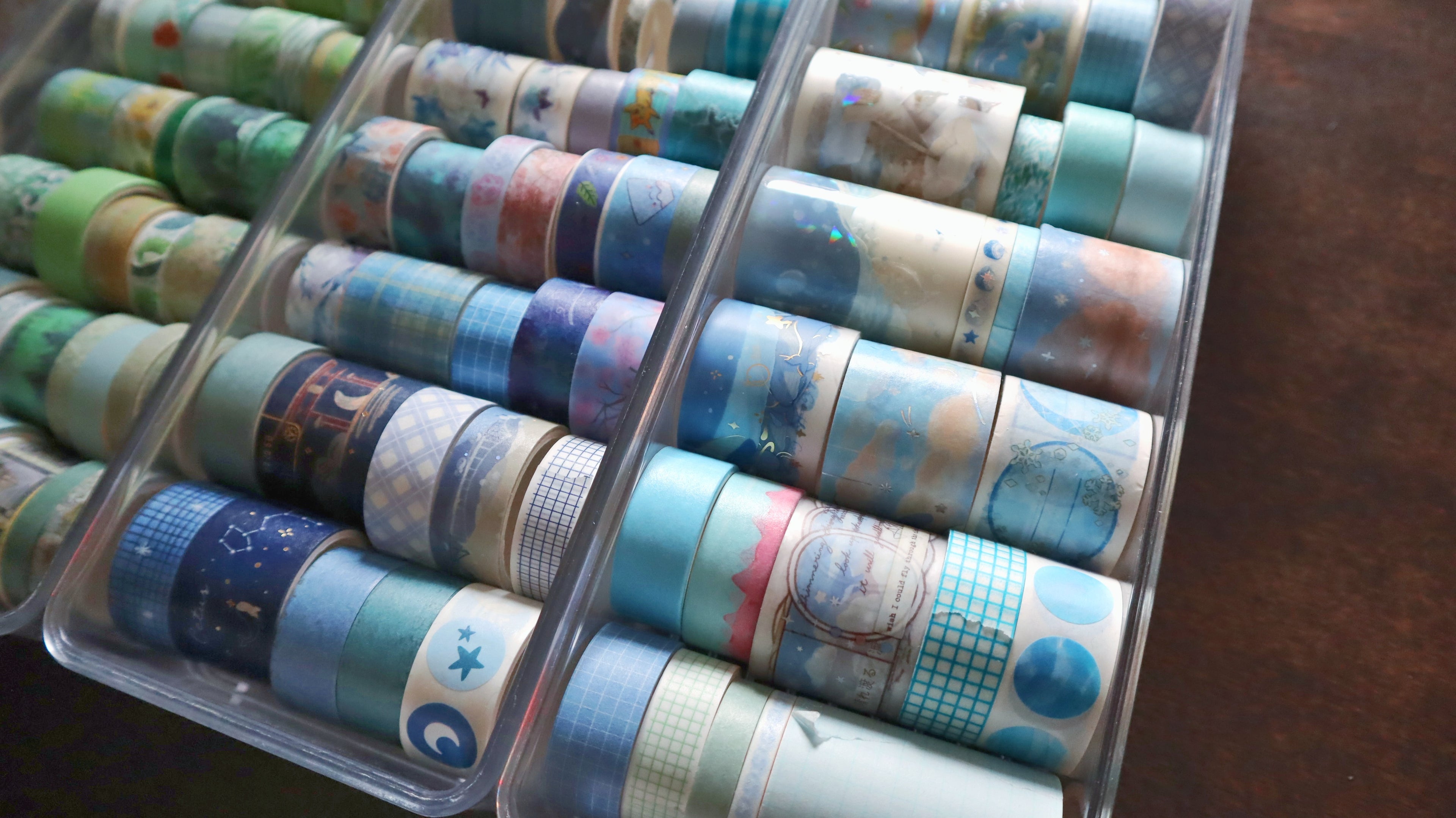Custom Washi Tape Sample Grab Bag – Pick Your Washis, Kawaii & Aesthetic Washi Tape Samples for Journaling and Crafting