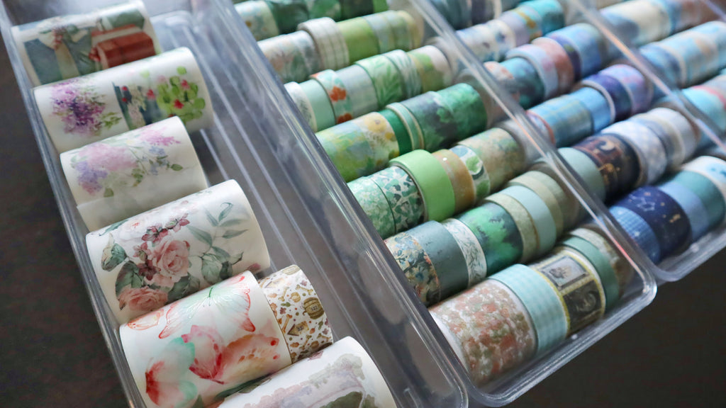 Custom Washi Tape Sample Grab Bag – Pick Your Washis, Kawaii & Aesthetic Washi Tape Samples for Journaling and Crafting