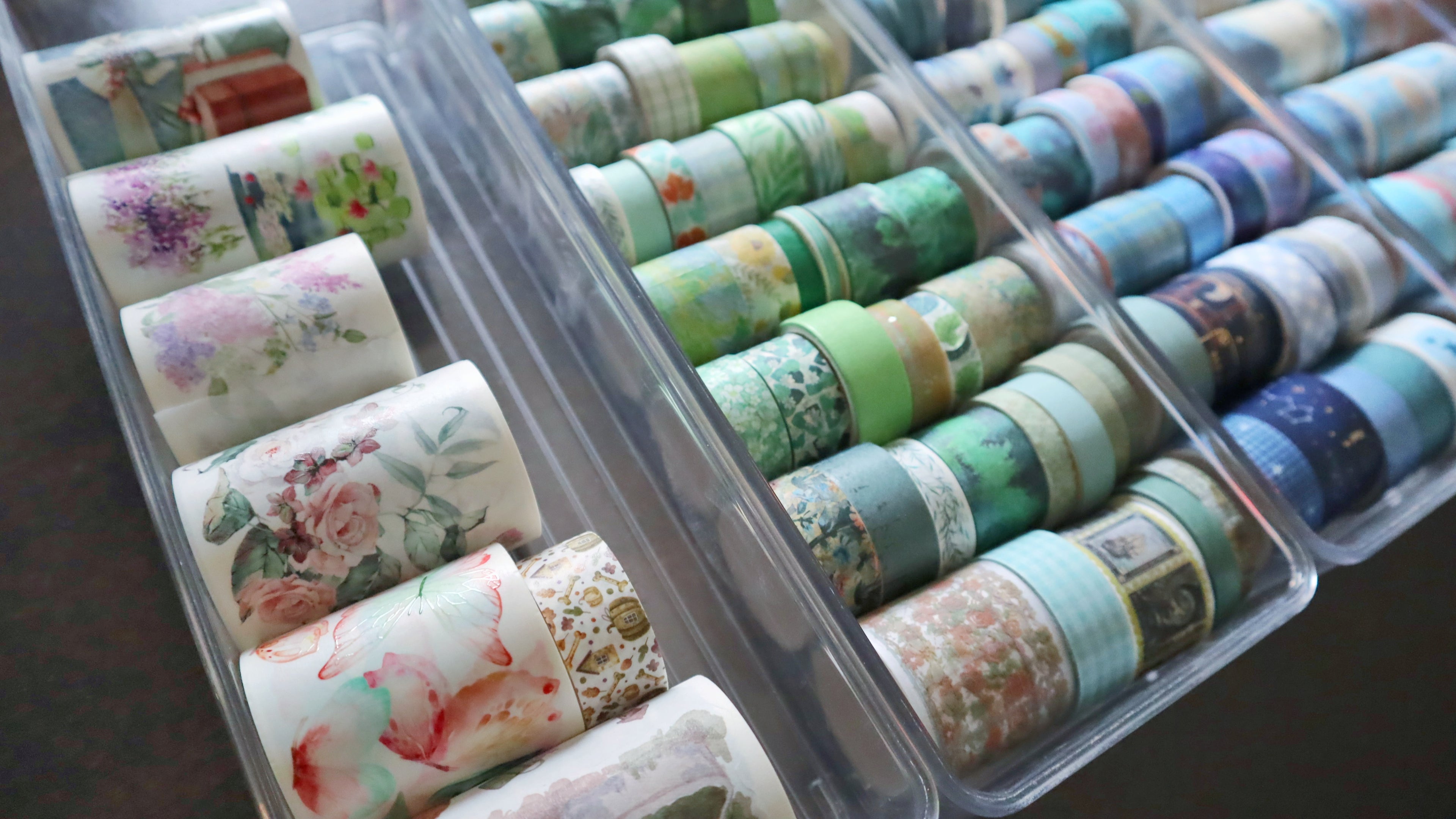 Custom Washi Tape Sample Grab Bag – Pick Your Washis, Kawaii & Aesthetic Washi Tape Samples for Journaling and Crafting