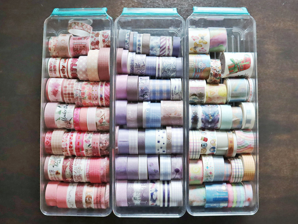 Custom Washi Tape Sample Grab Bag – Pick Your Washis, Kawaii & Aesthetic Washi Tape Samples for Journaling and Crafting