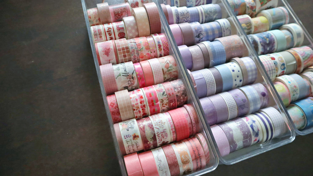 Custom Washi Tape Sample Grab Bag – Pick Your Washis, Kawaii & Aesthetic Washi Tape Samples for Journaling and Crafting