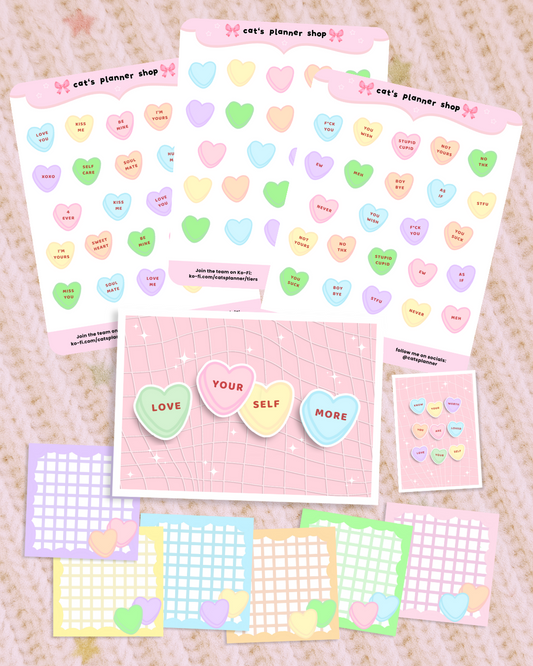Candy Hearts Collection Bundle