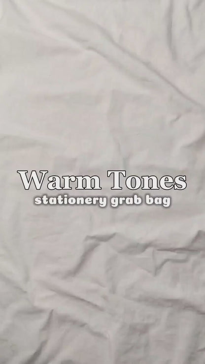 Warm Tones Stationery Grab Bag