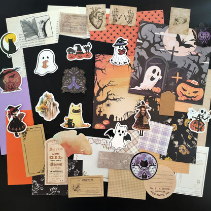 Halloween 🎃 Junk Journal Set